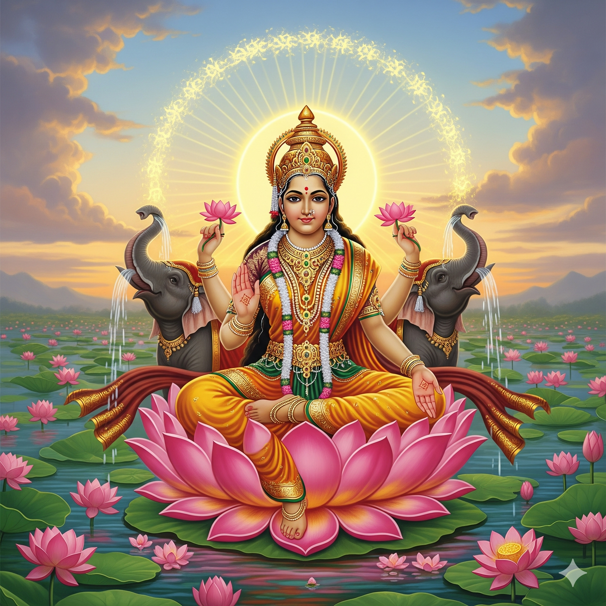 Goddess Kamalā